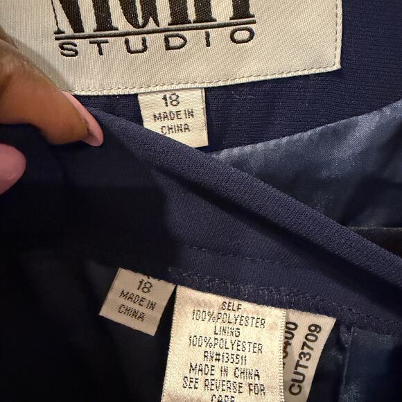 NWT NIGHT STUDIO 2 Piece Skirt Suit Size 18 - Picture 5 of 6